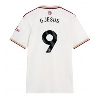 Arsenal Gabriel Jesus #9 Tretí futbalový dres 2025-26 Krátky Rukáv
